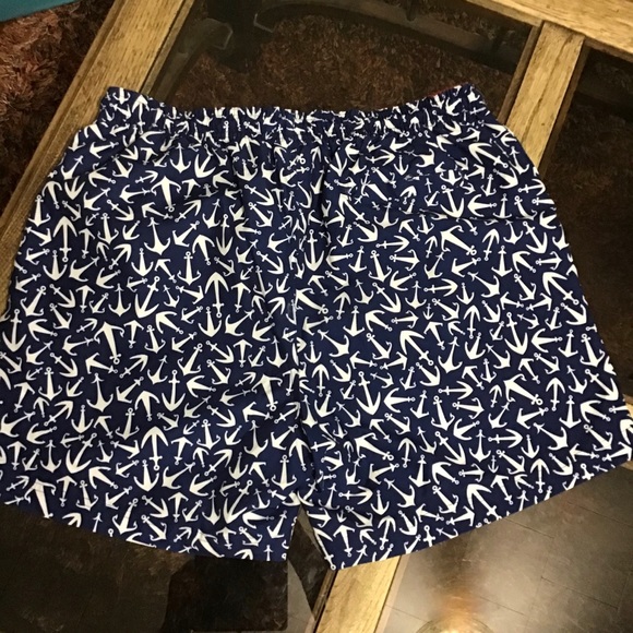Boca Classics Anchor Print Swim Trunks - Picture 3 of 3